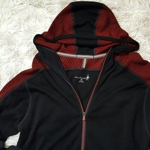 Smartwool sweater Merino Wool Black/Red Sz. M